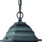 Homeroots 12.5 x 8 x 8 in. Builders Choice 1-Light Matte Black Hanging Light 397992 - alternate 3